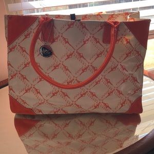 Izak tote coated canvas